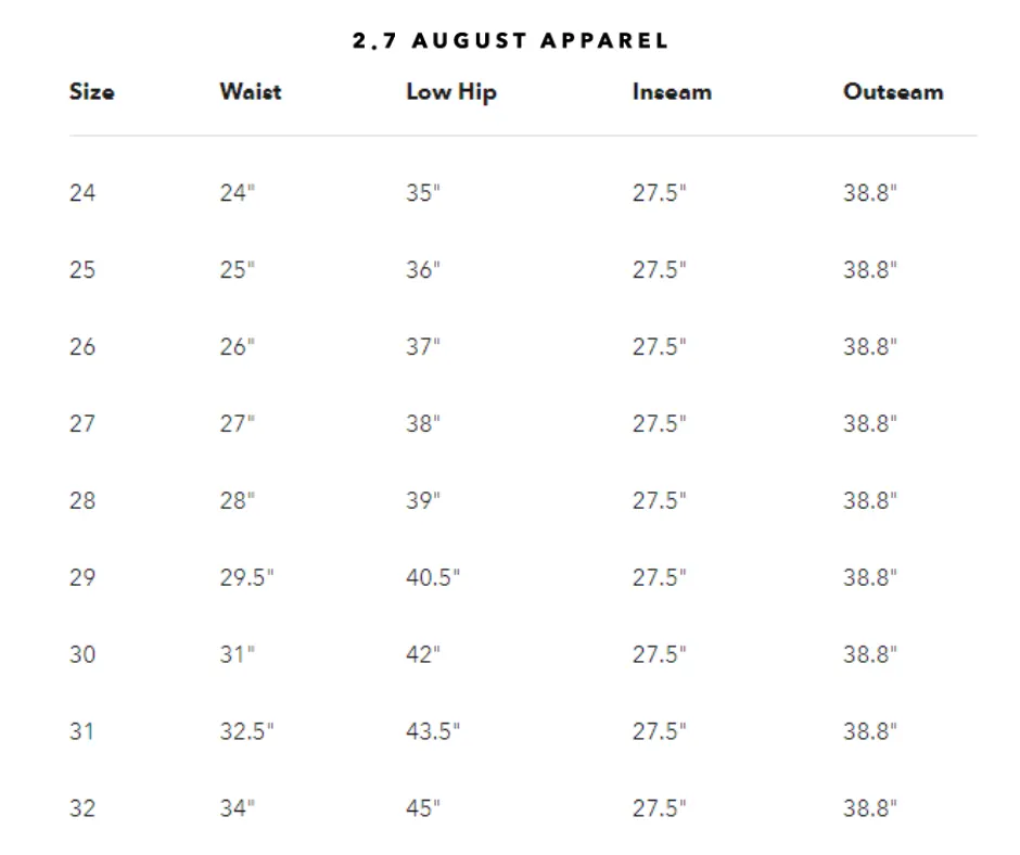 2.7 AUGUST APPAREL - Lemon Capri Pant