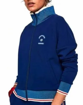 9-1-1 S04 Aisha Hinds Track Jacket | Henrietta Wilson Blue Track Jacket