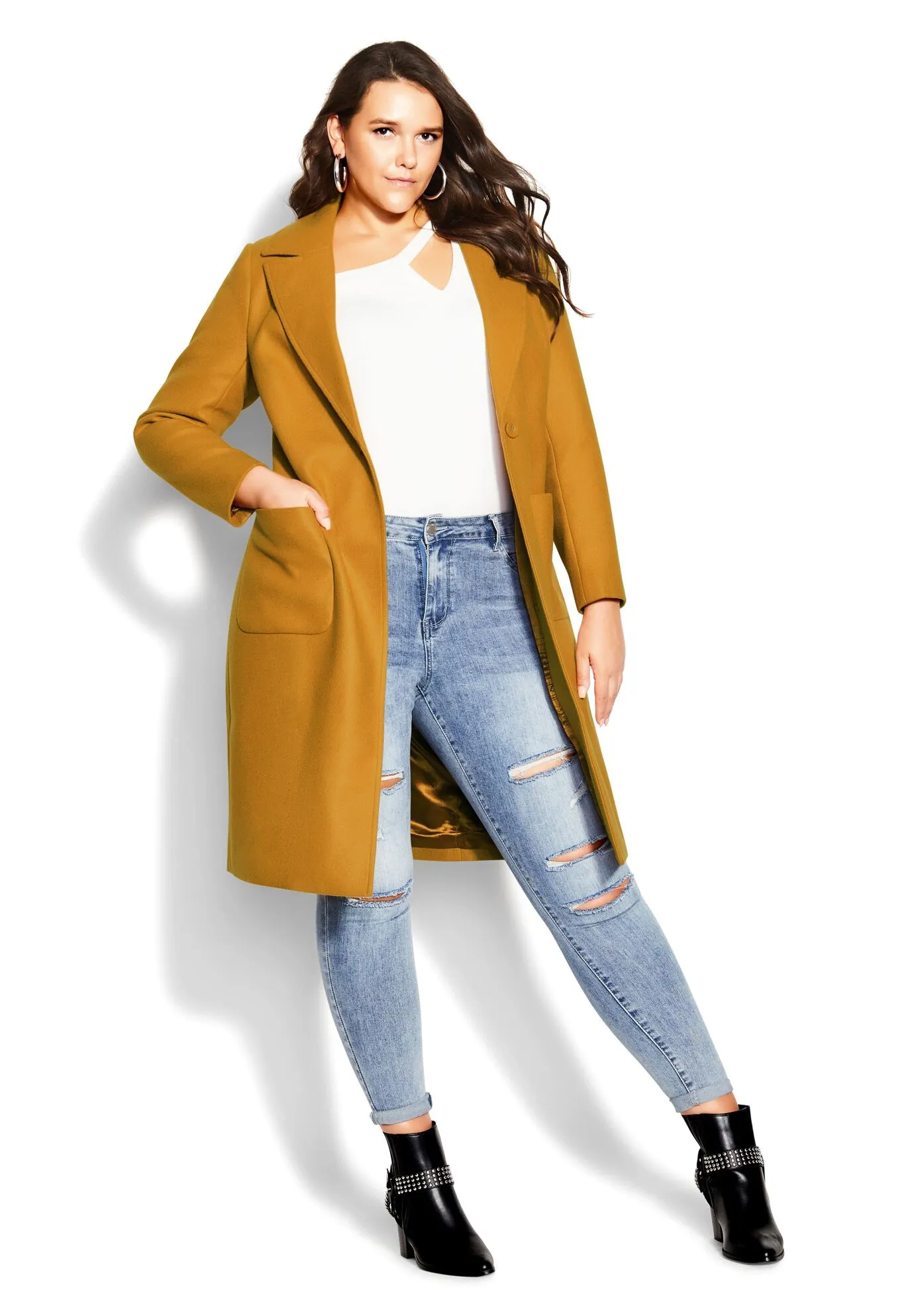 Abigail Coat - caramel