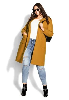 Abigail Coat - caramel