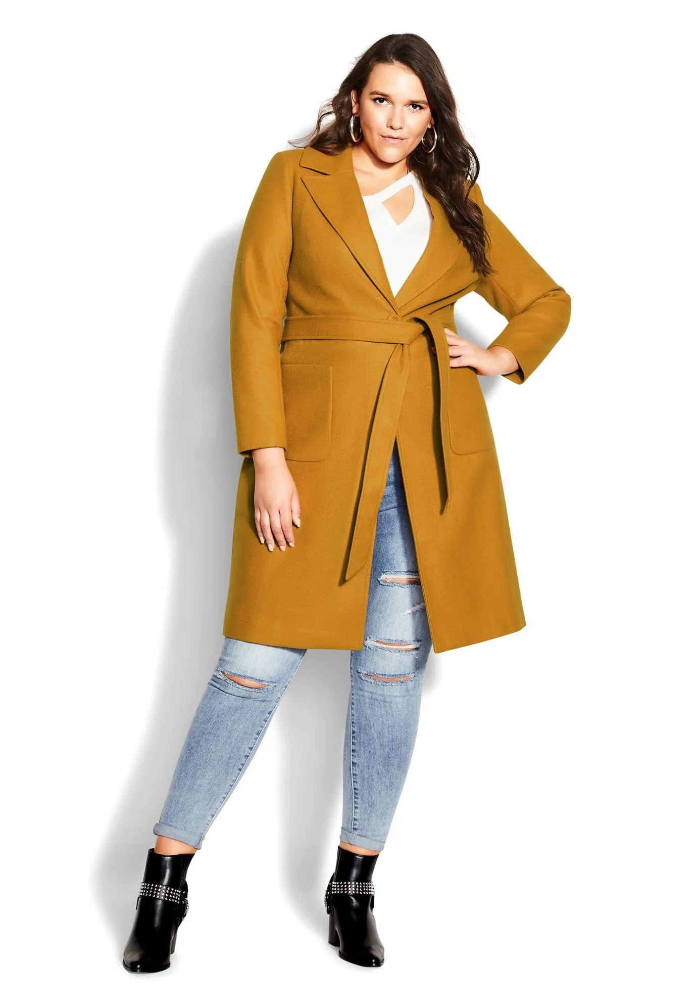 Abigail Coat - caramel