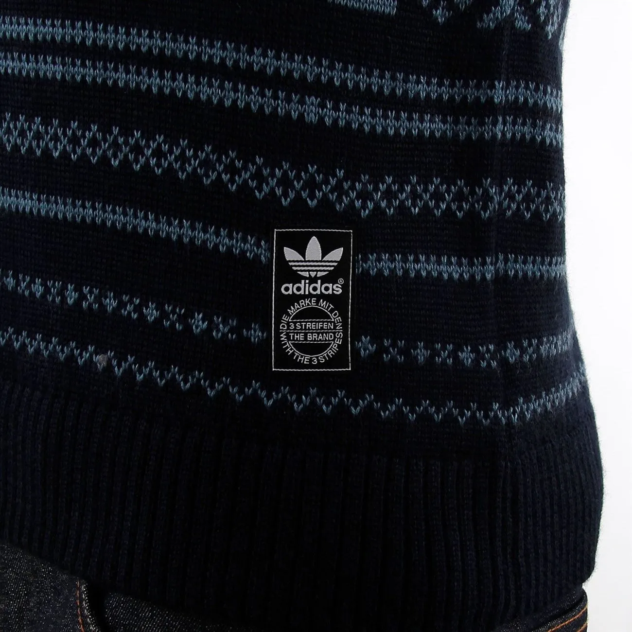 Adidas Wool Knit Crew Pullover G84463 Men Sweater