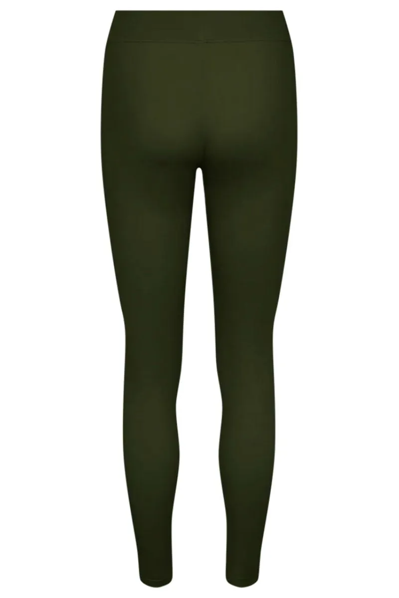 Alma Leggings (Fleece) | Dark Army | Leggings fra Liberté