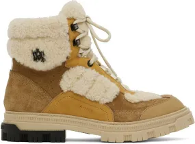 AMIRI Tan Workman Boots