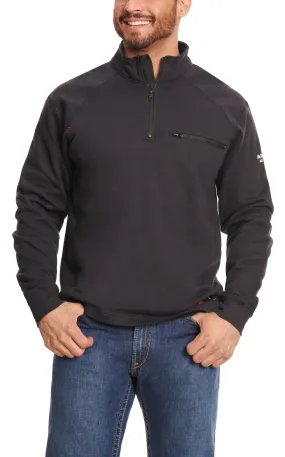 Ariat Men's FR Black 1/4 Zip Pullover