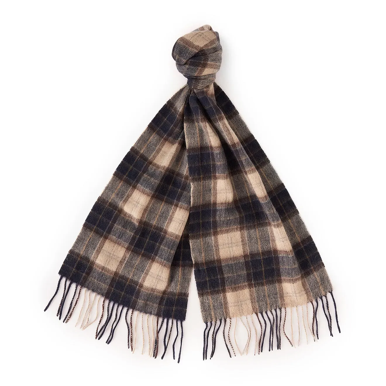 Barbour Tartan Scarf / Gloves Gift Set Autumn Dress