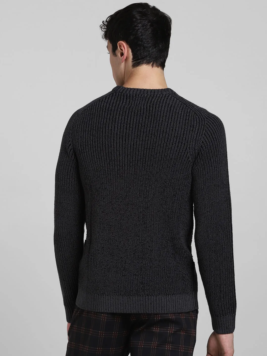 Black Knitted Sweater