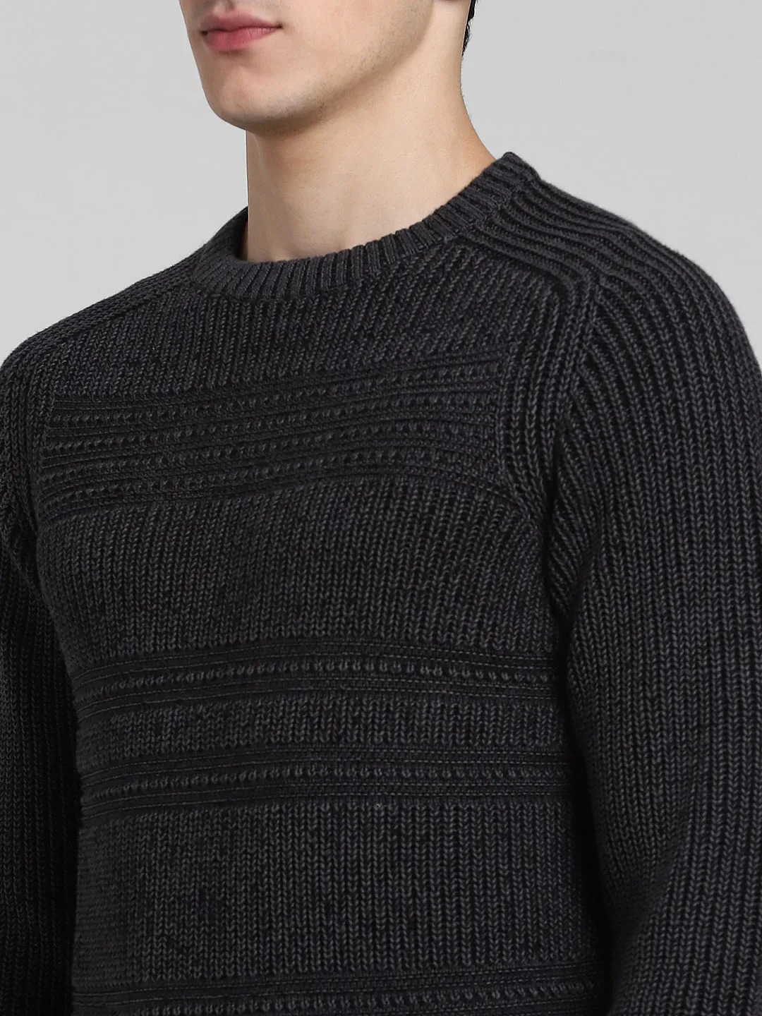 Black Knitted Sweater