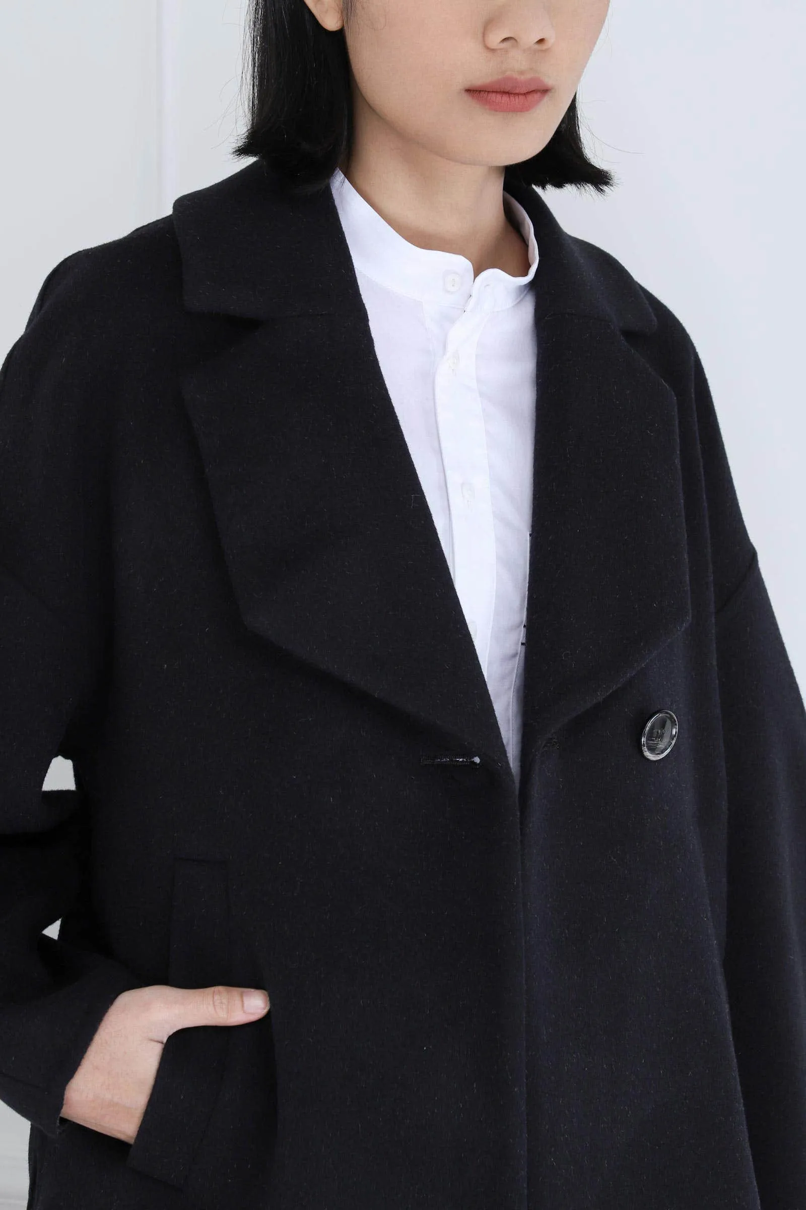 Black Wool Coat