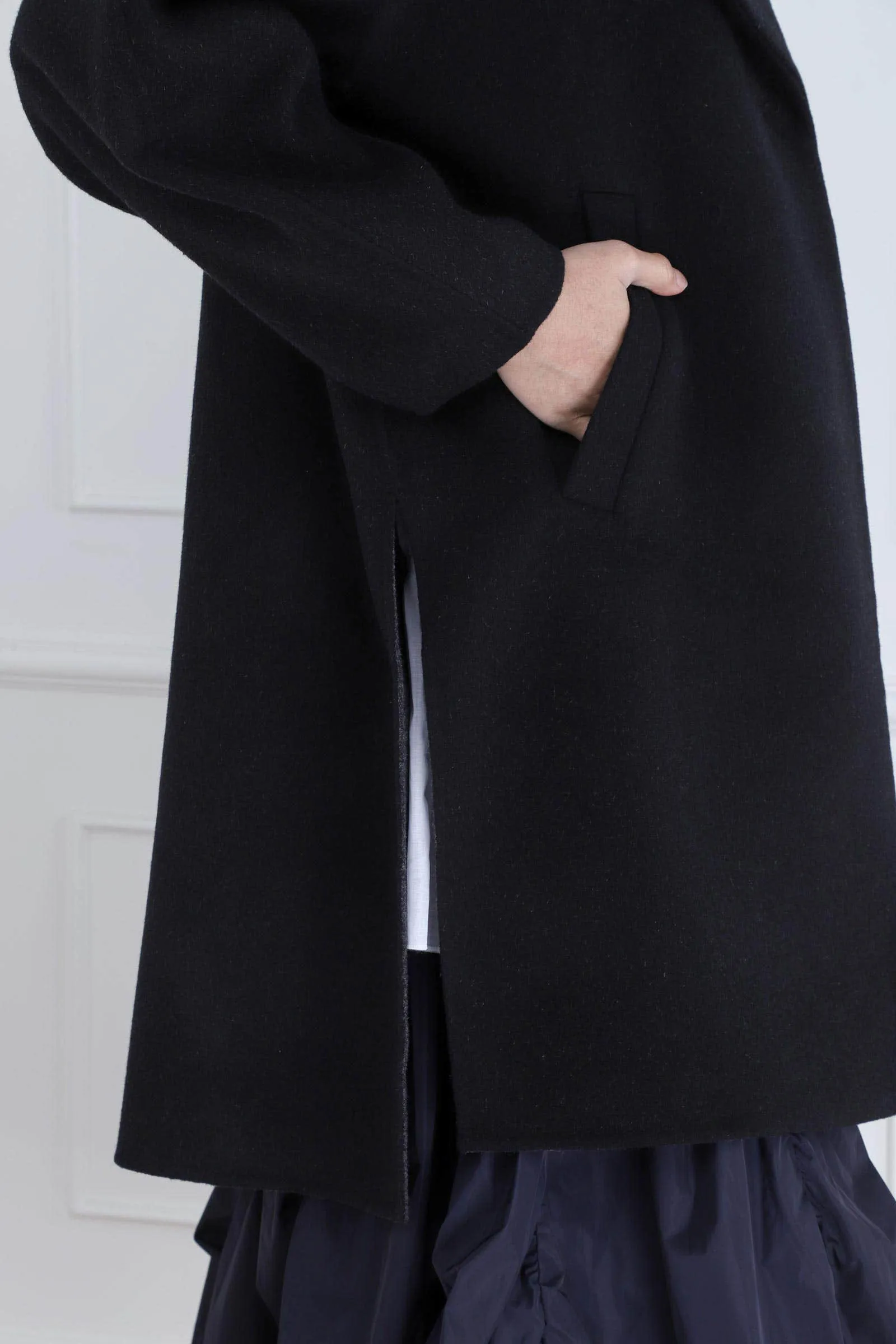 Black Wool Coat