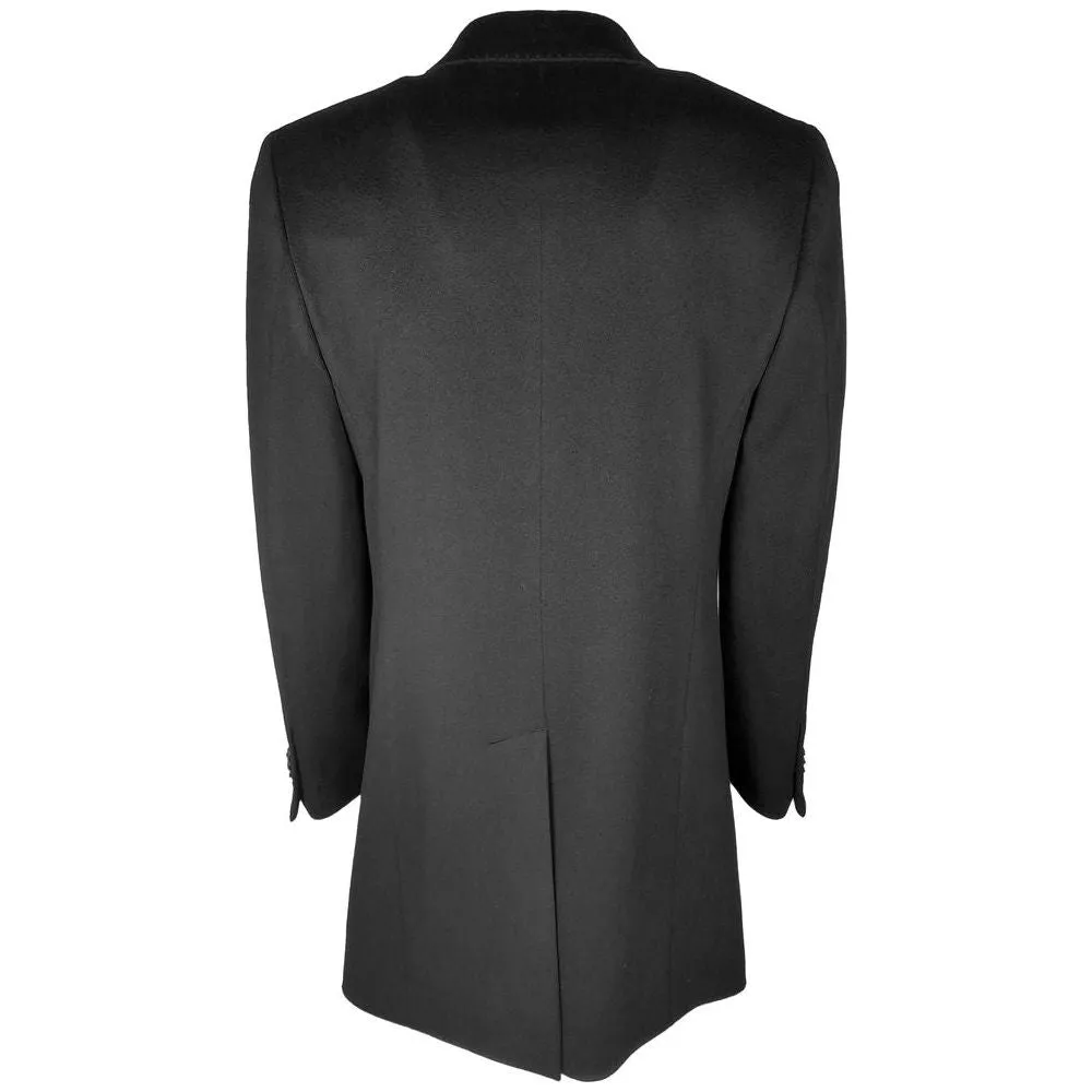 Black Wool Vergine Jacket