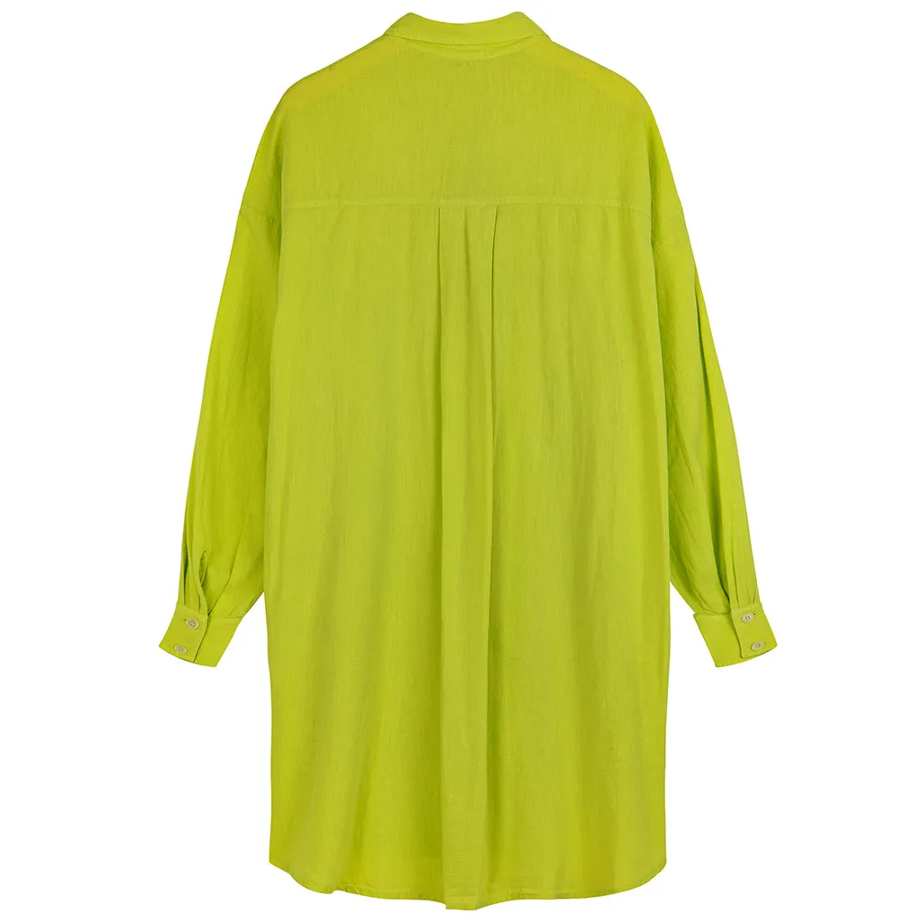 Bobo Choses Woman Shirt Dress Light Green