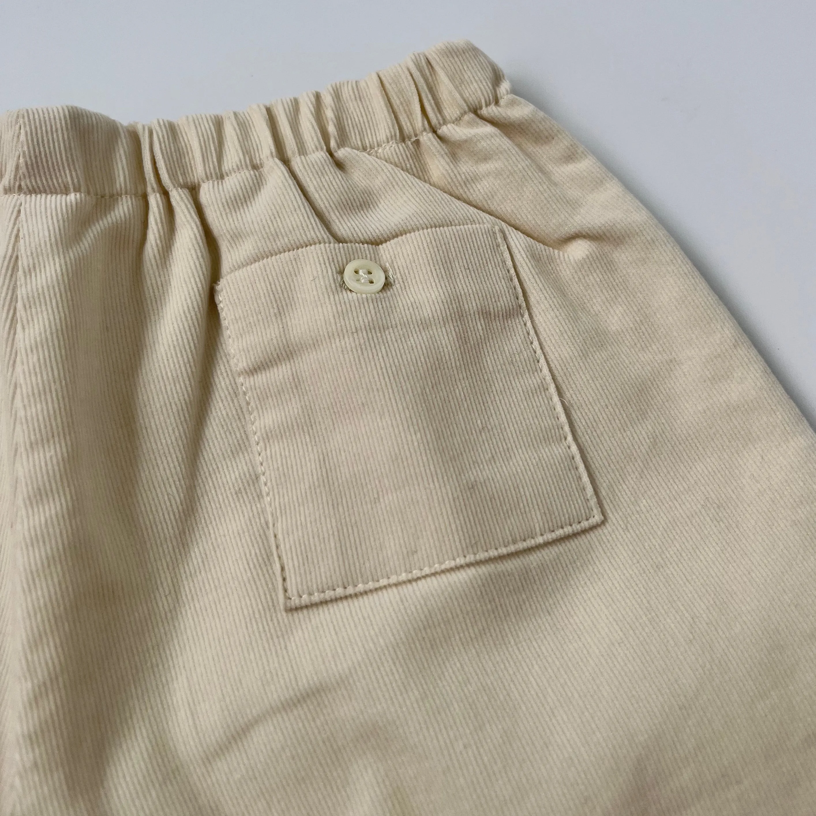 Bonpoint Fine Cord Cream Trousers: 12 Months (Brand New)