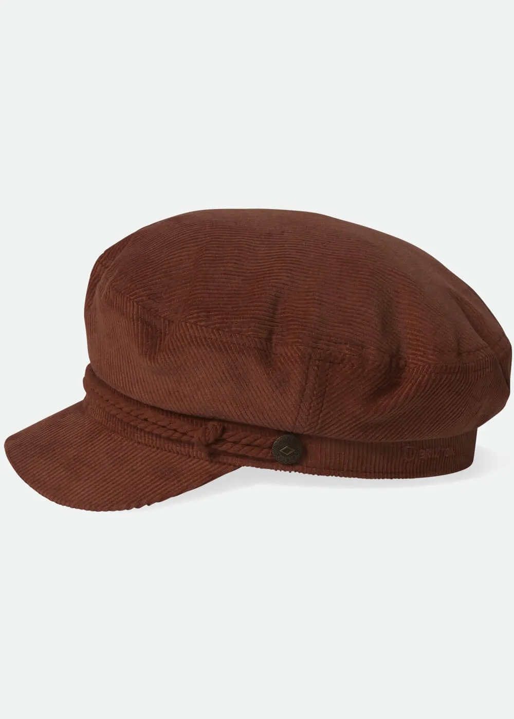 Brixton Fiddler Cap in Terracotta