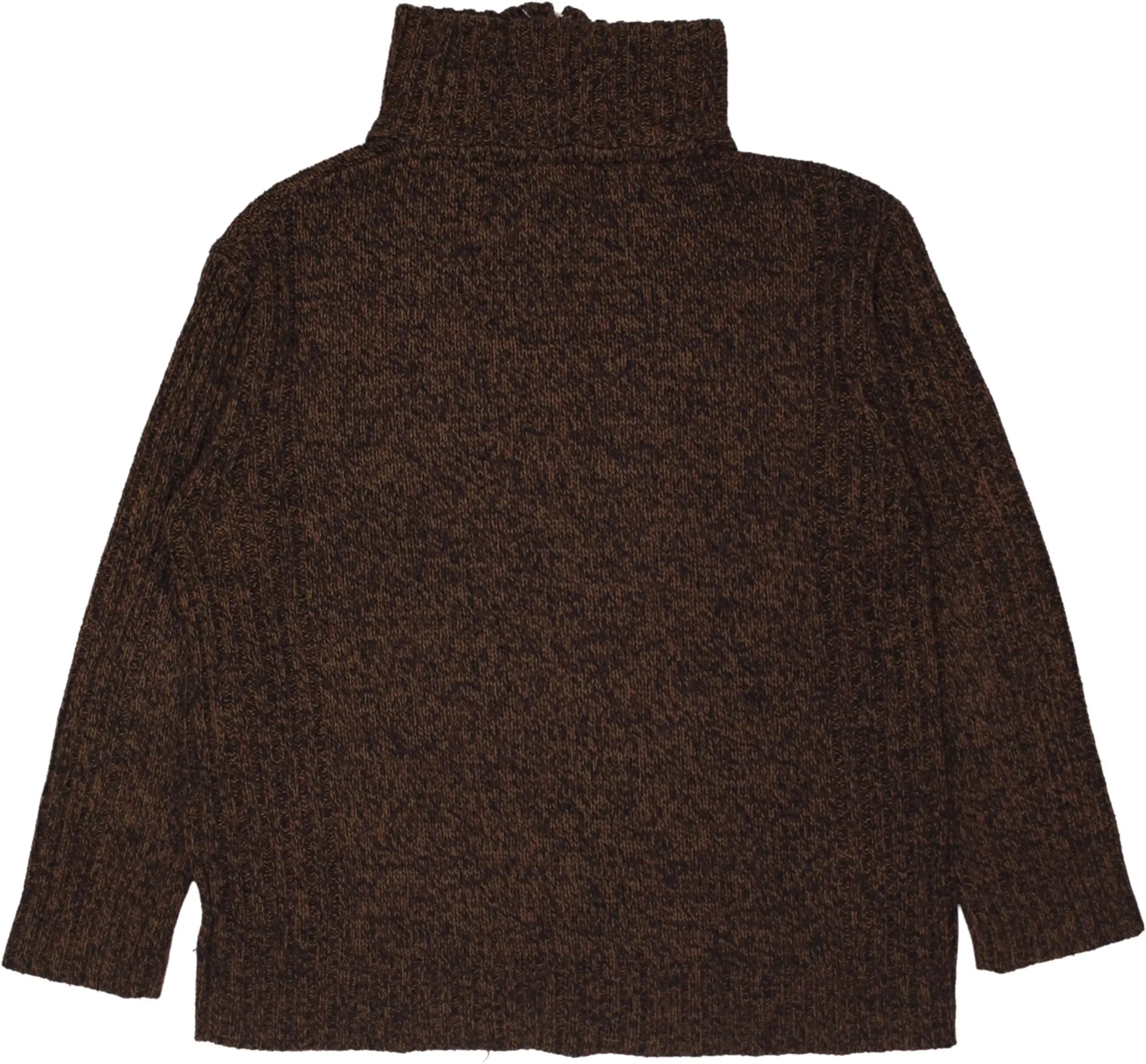 Brown Knitted Sweater | ThriftTale