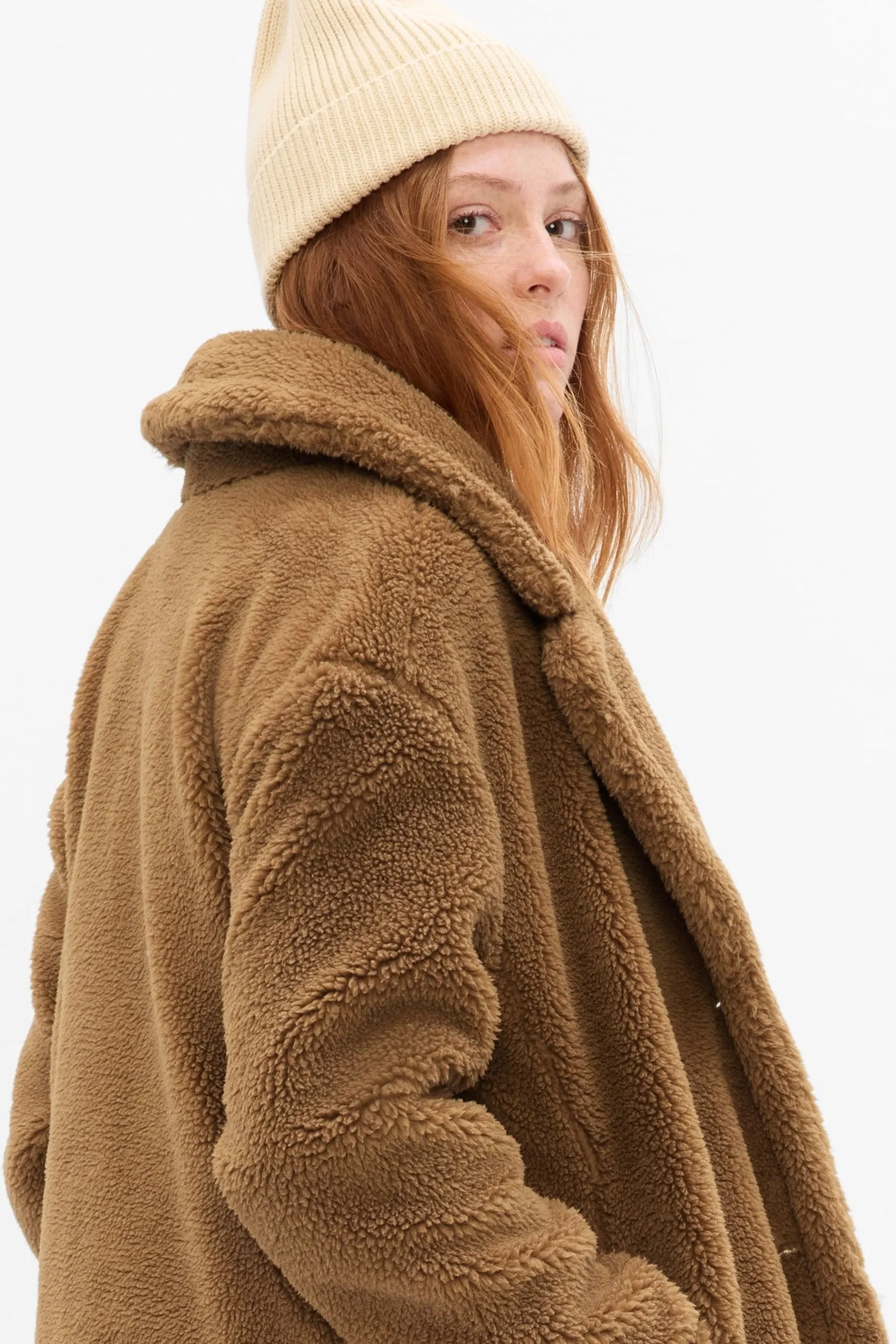 Brown Sherpa Coat