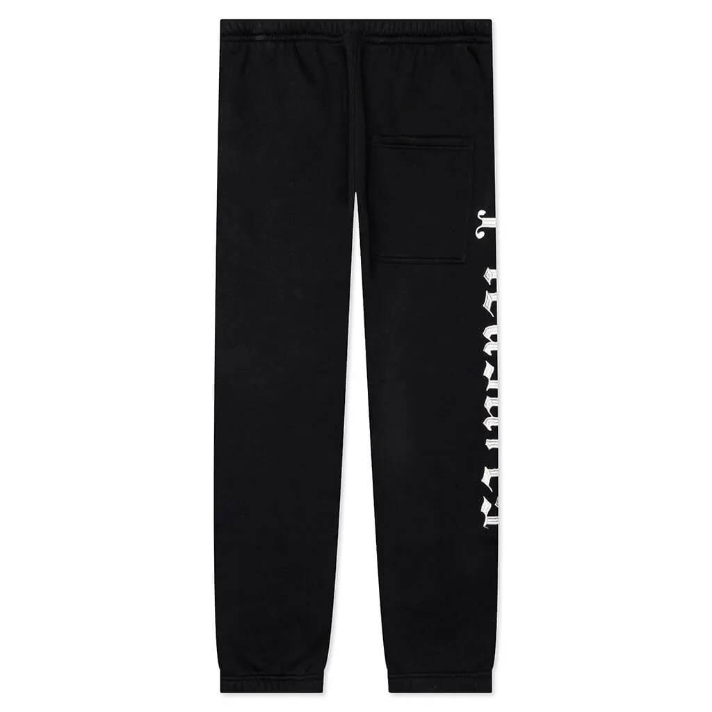 Burnout Sweatpants - Black