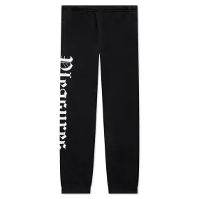 Burnout Sweatpants - Black