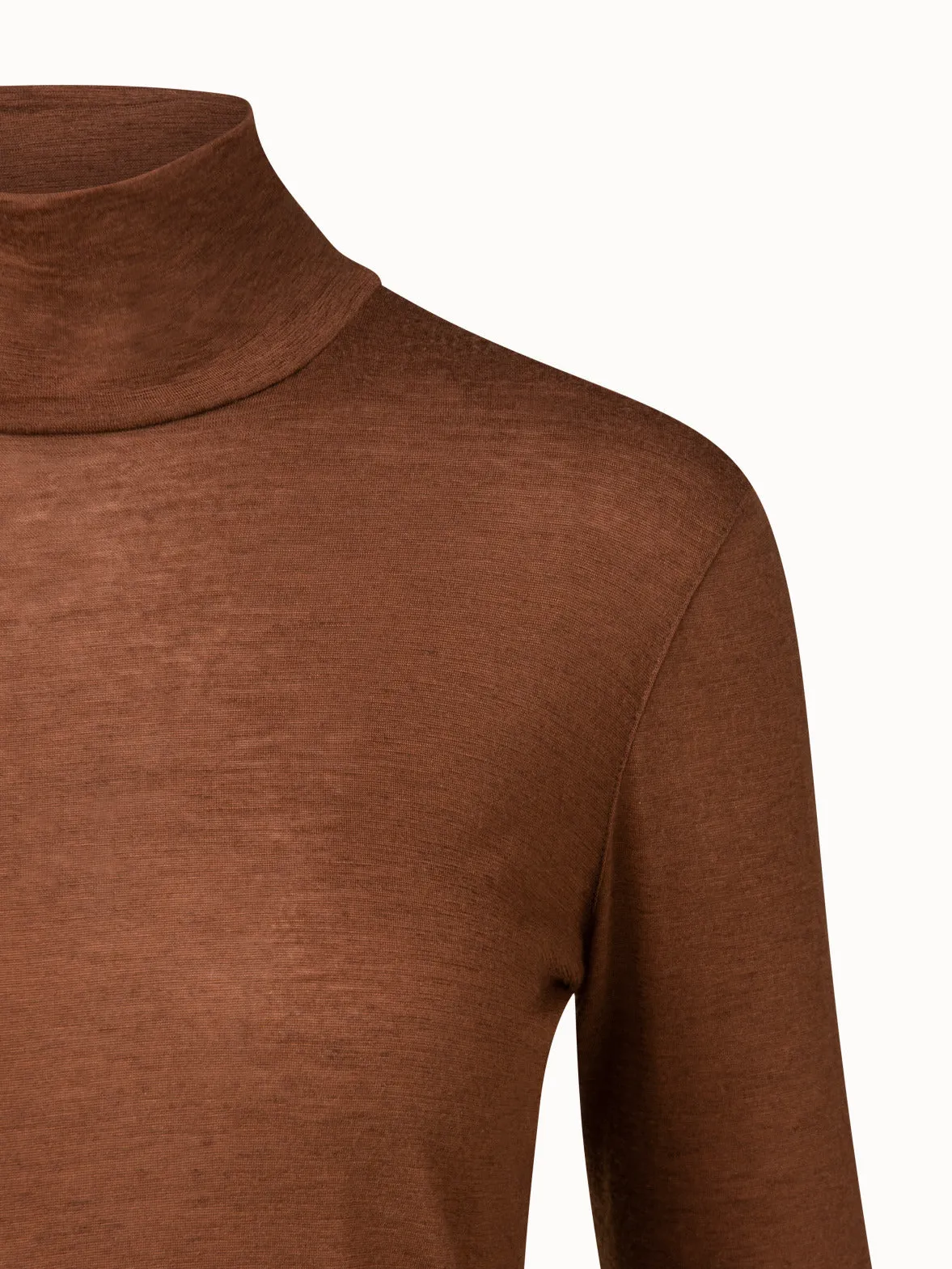 Cashmere Silk Jersey Top