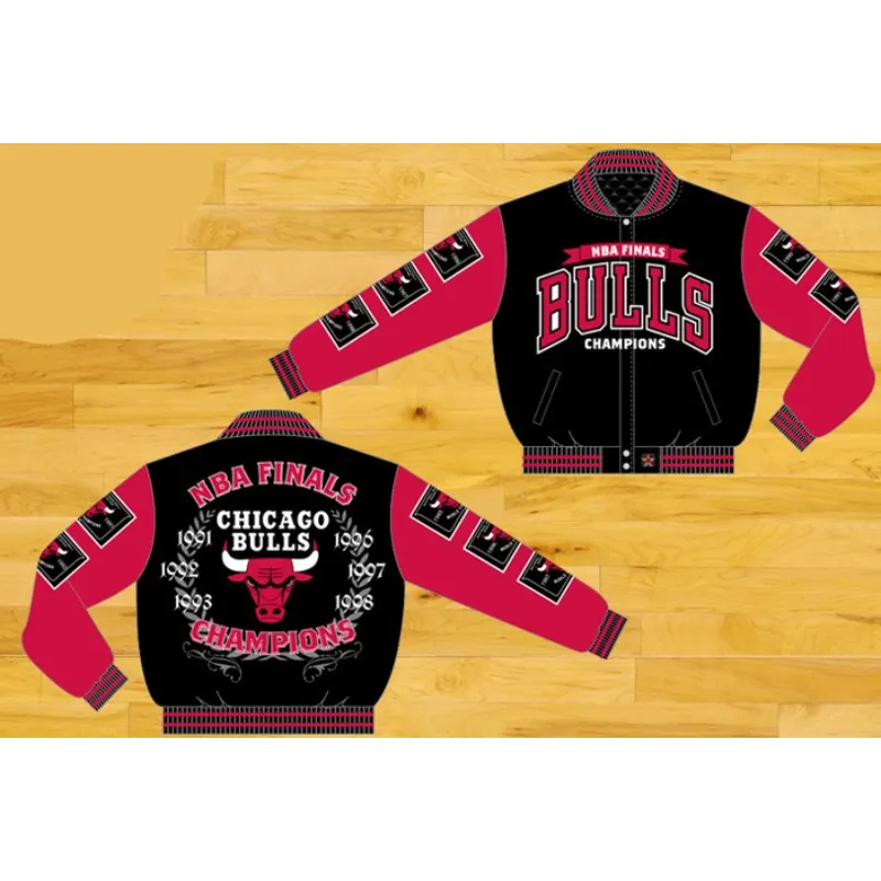 Chicago Bulls Championship Jacket - William Jacket