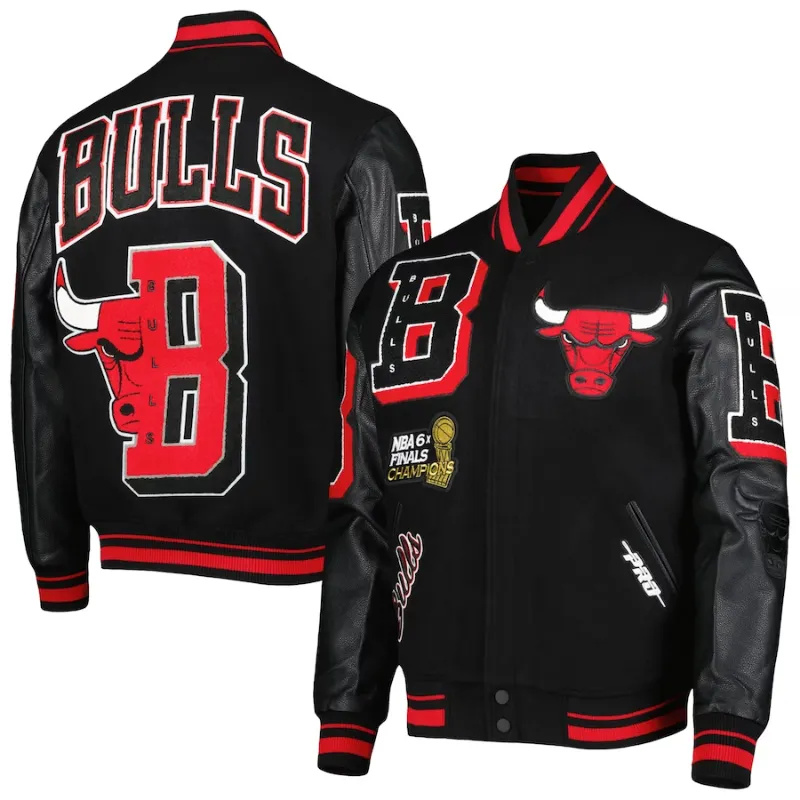 Chicago Bulls Championship Jacket - William Jacket