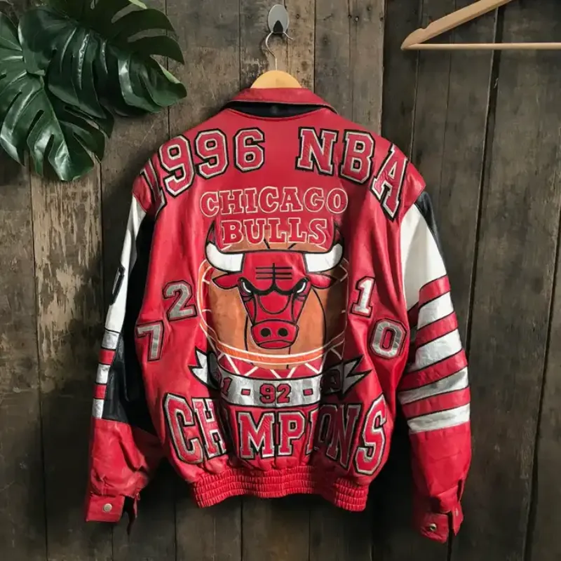 Chicago Bulls Championship Jacket - William Jacket