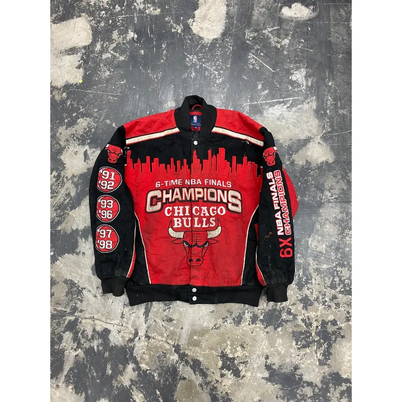 Chicago Bulls Championship Jacket - William Jacket