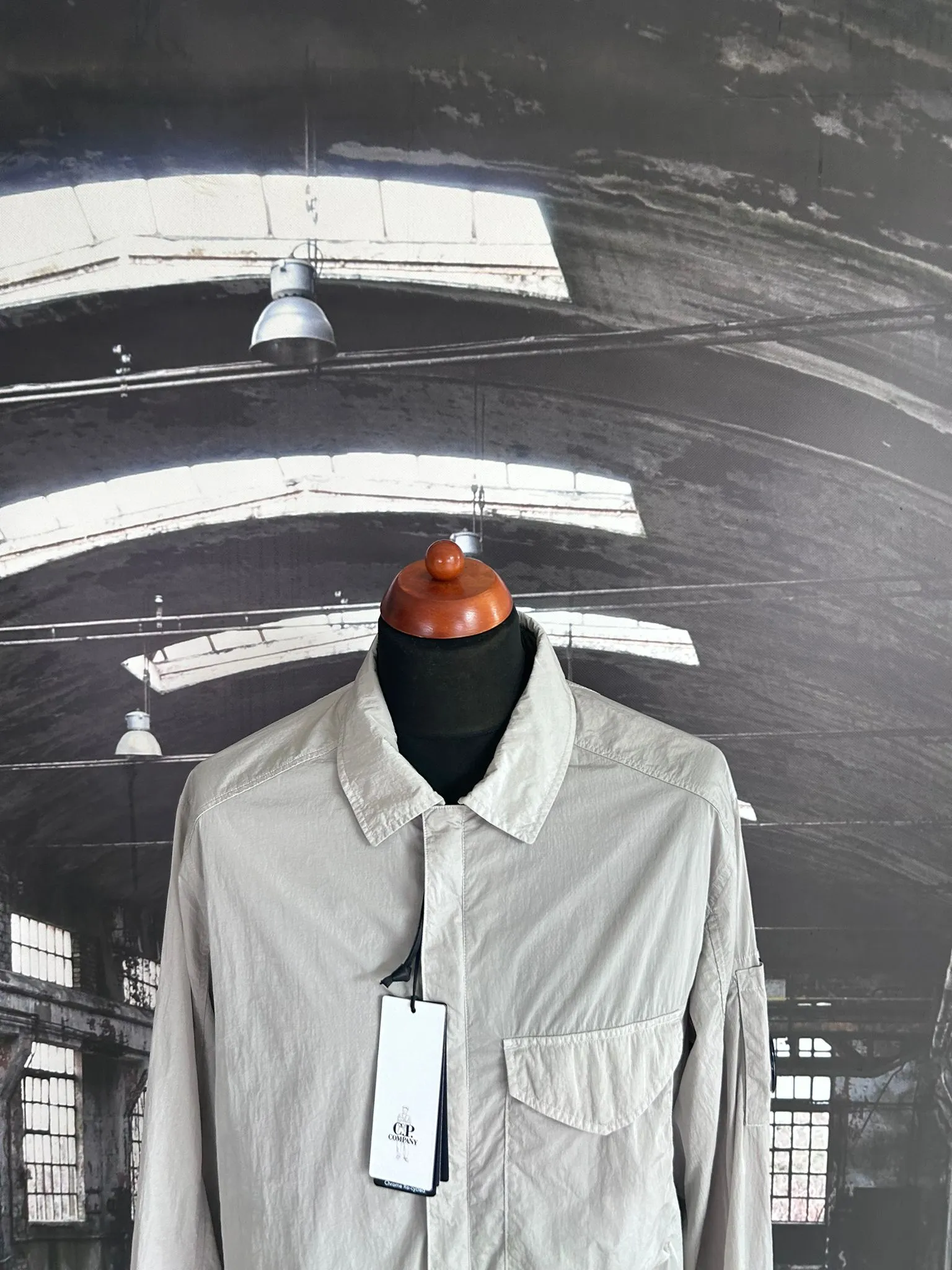 C.P. COMPANY CHROME R LENS OVERSHIRT