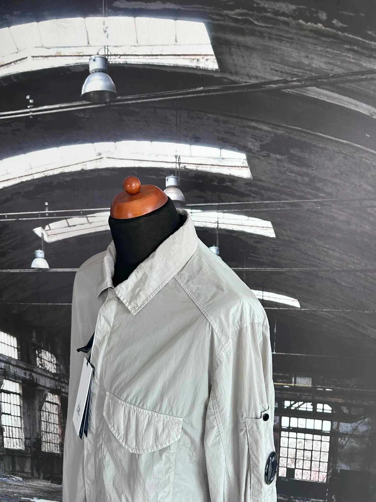 C.P. COMPANY CHROME R LENS OVERSHIRT