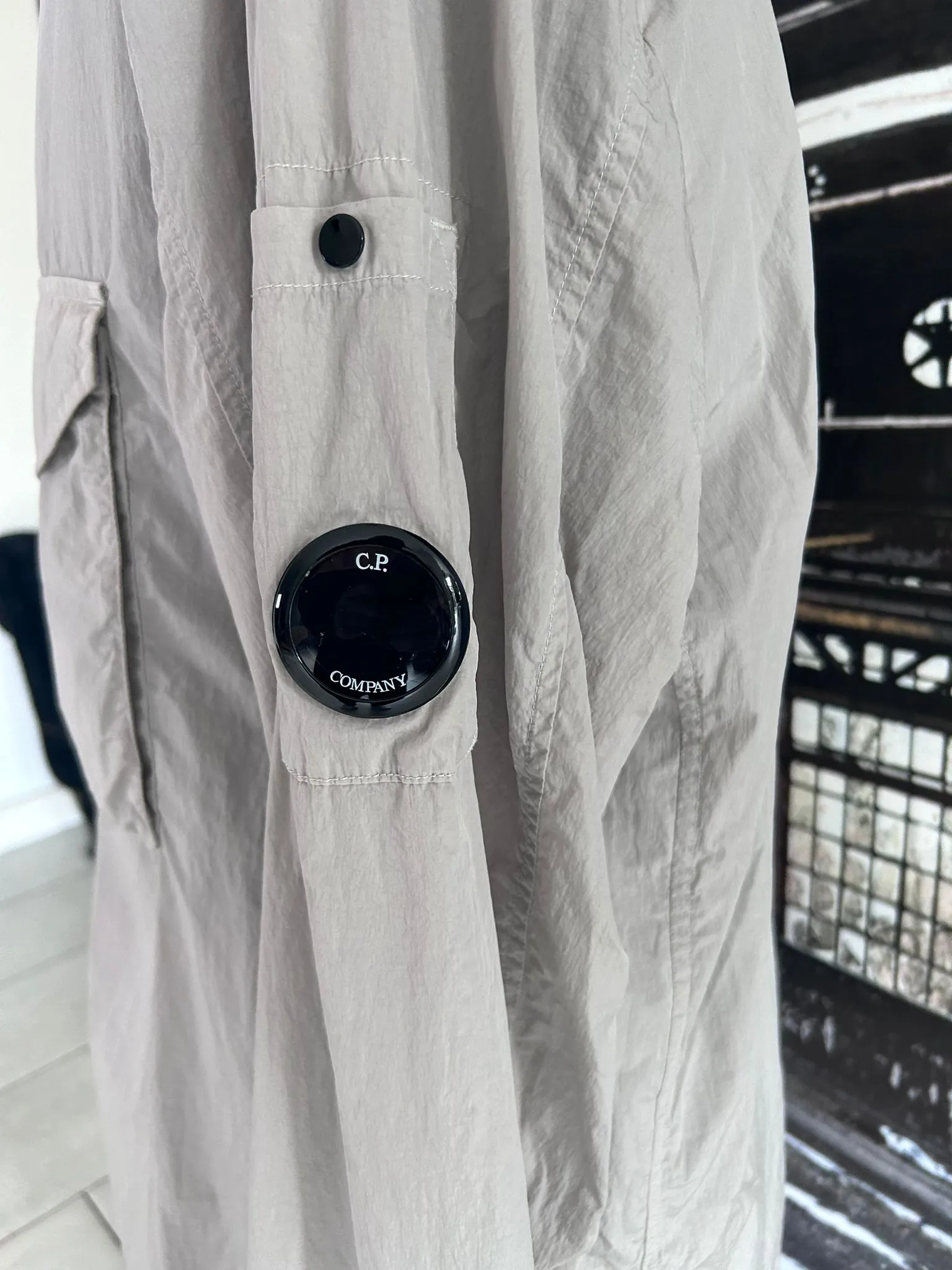 C.P. COMPANY CHROME R LENS OVERSHIRT