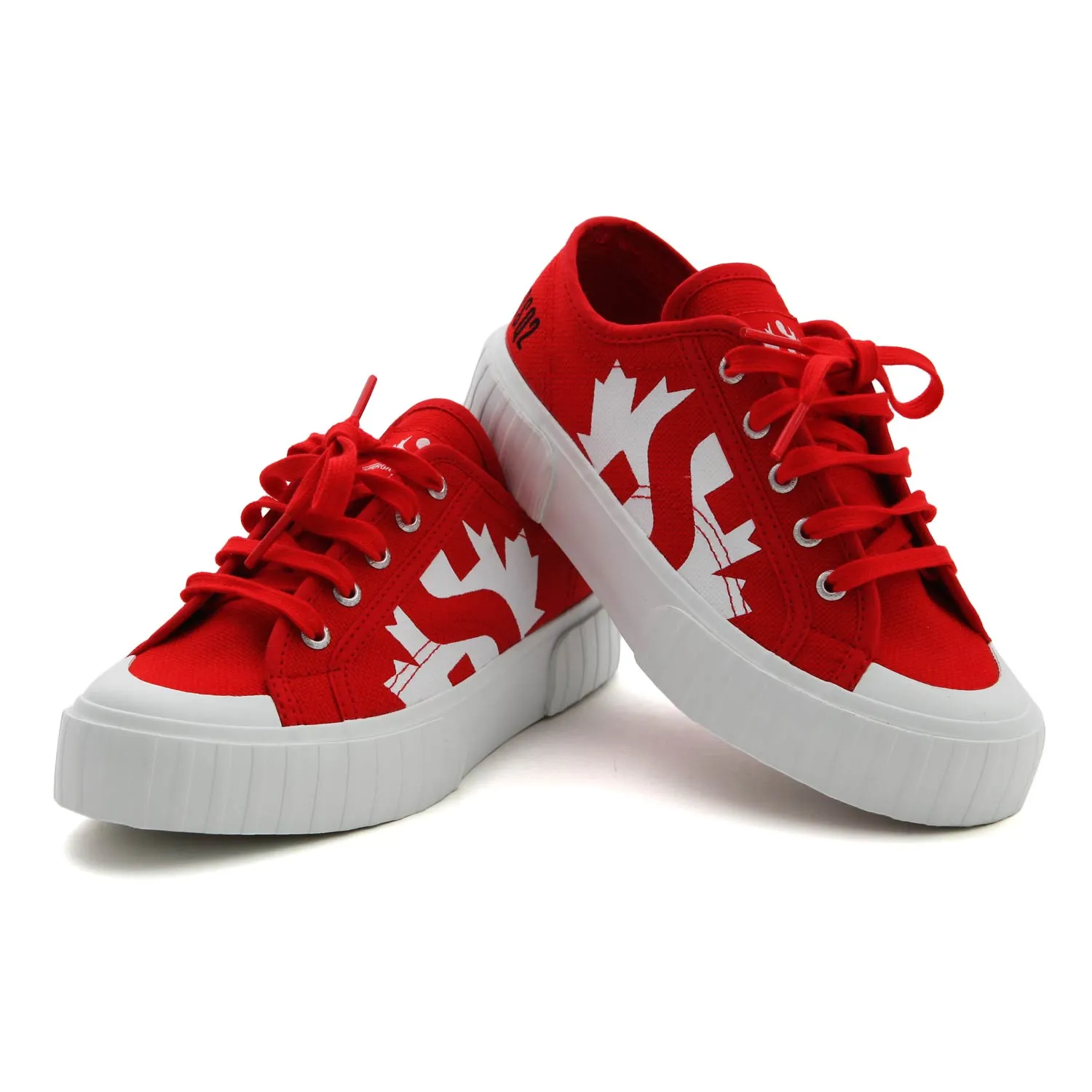 Dsquared2 Unisex Red Canada Sneaker