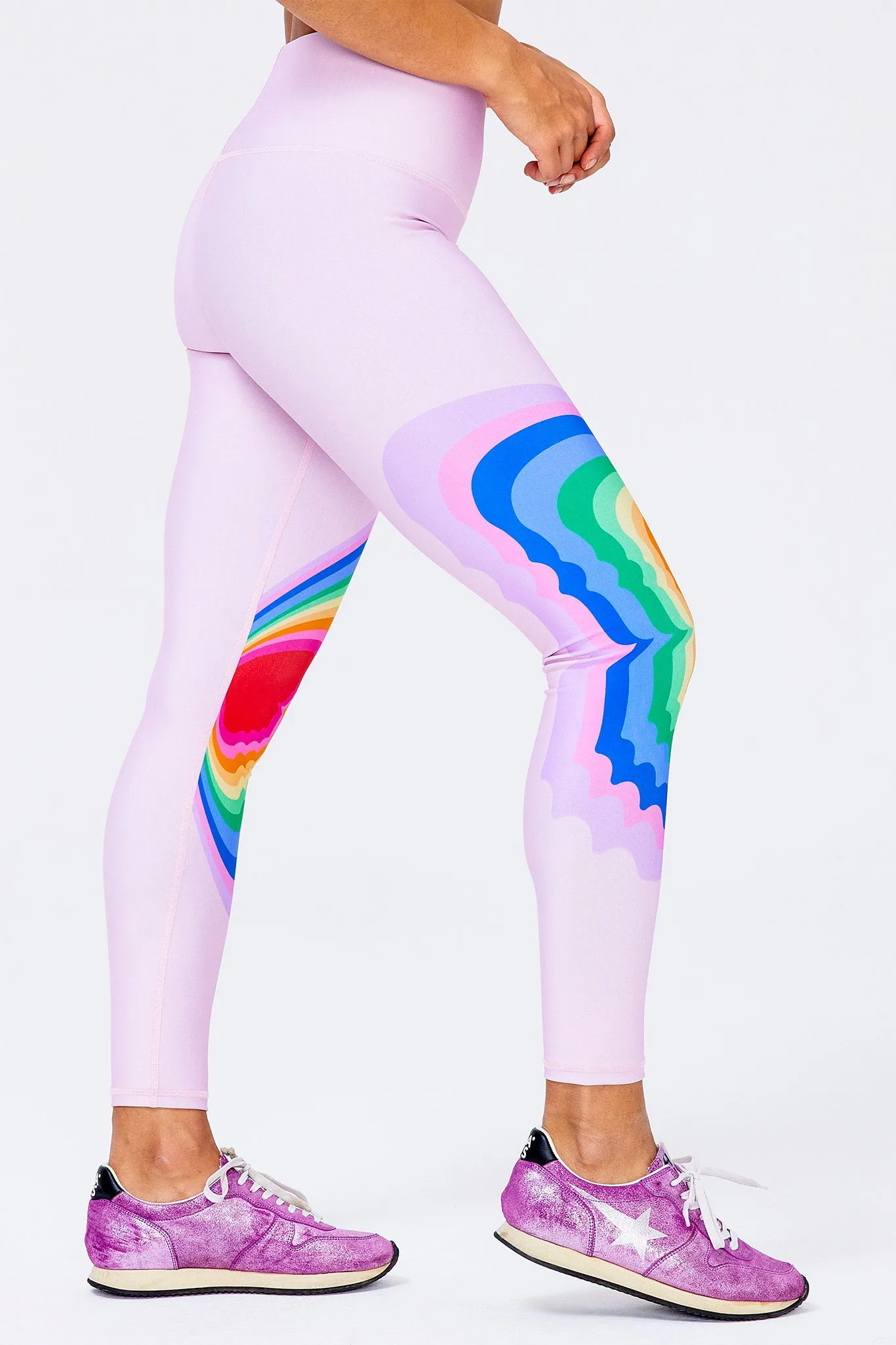 DuoKnit Leggings in Psychedelic Butterfly