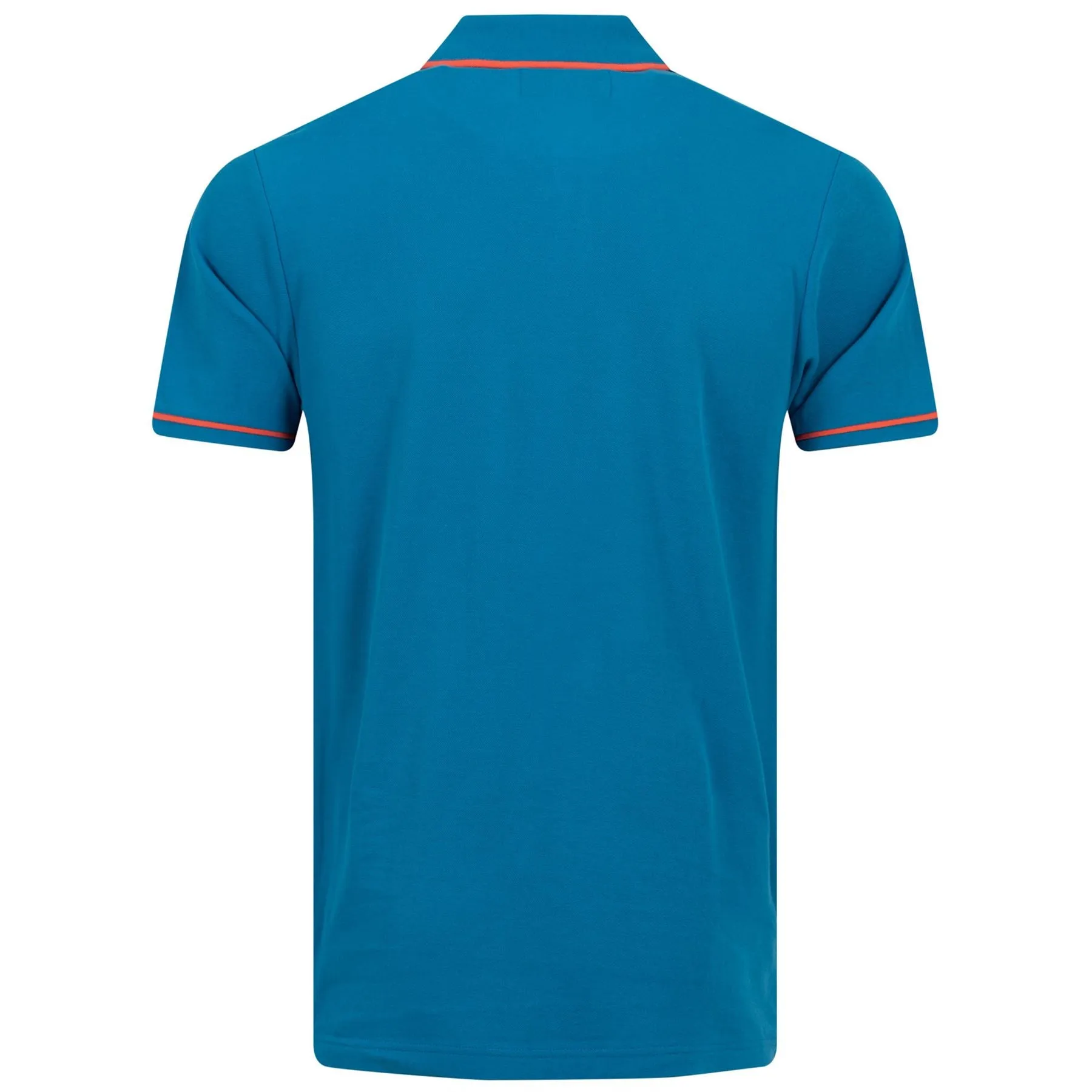 Earl Organic Pique Polo Mosaic Blue - SS23