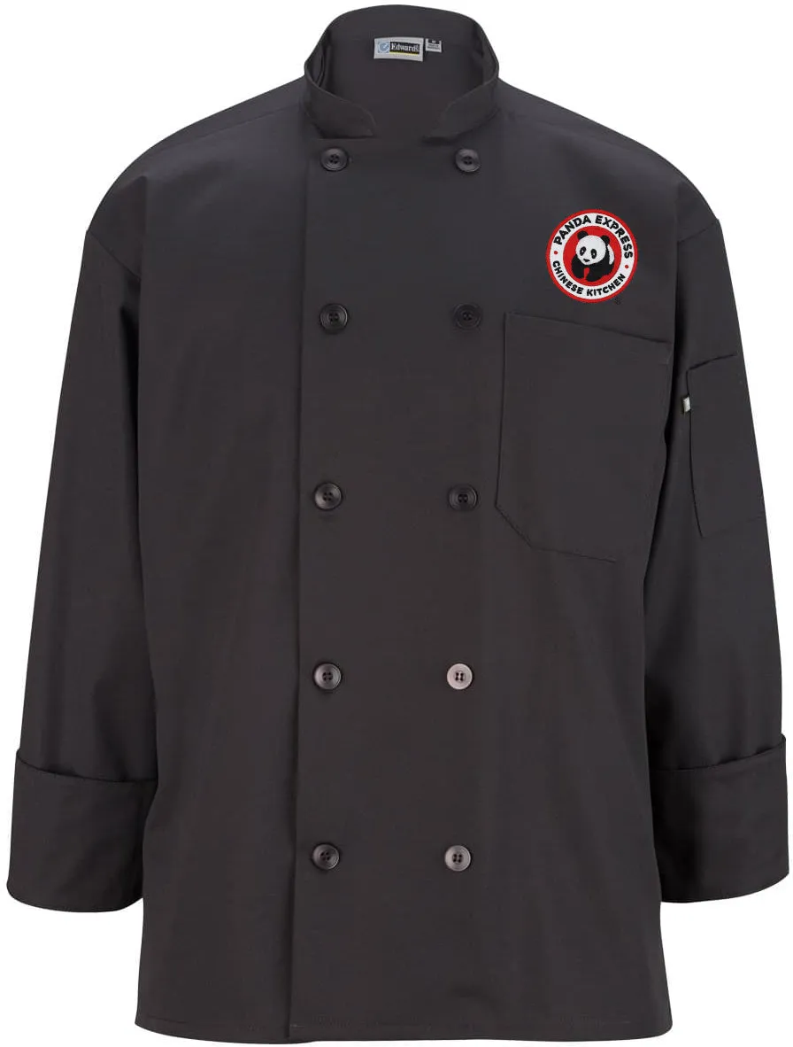 Edwards 10 Button Long Sleeve Chef Coat