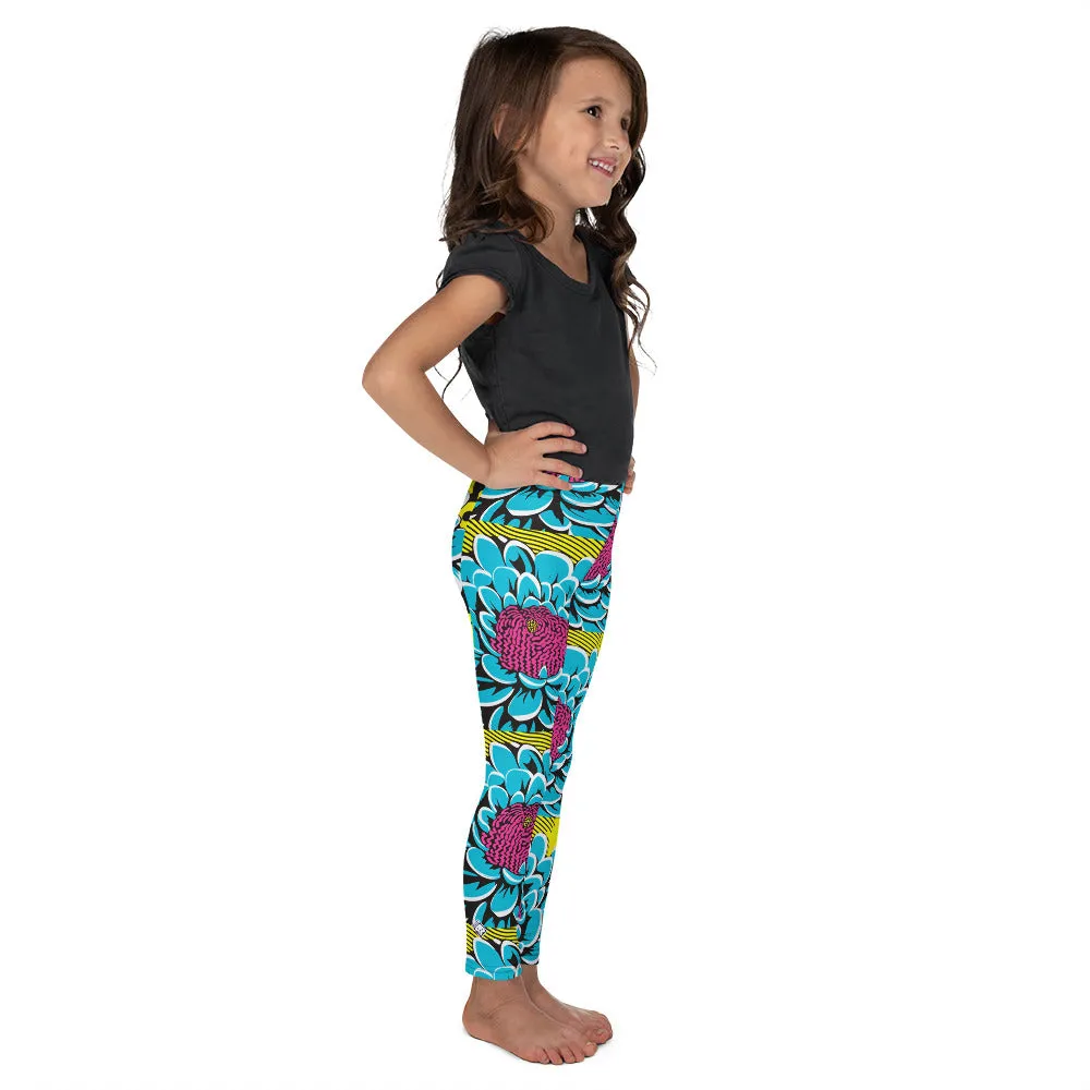 Elevate Your Girl's Active Style with Pop Art Inspired Yoga Pants 002