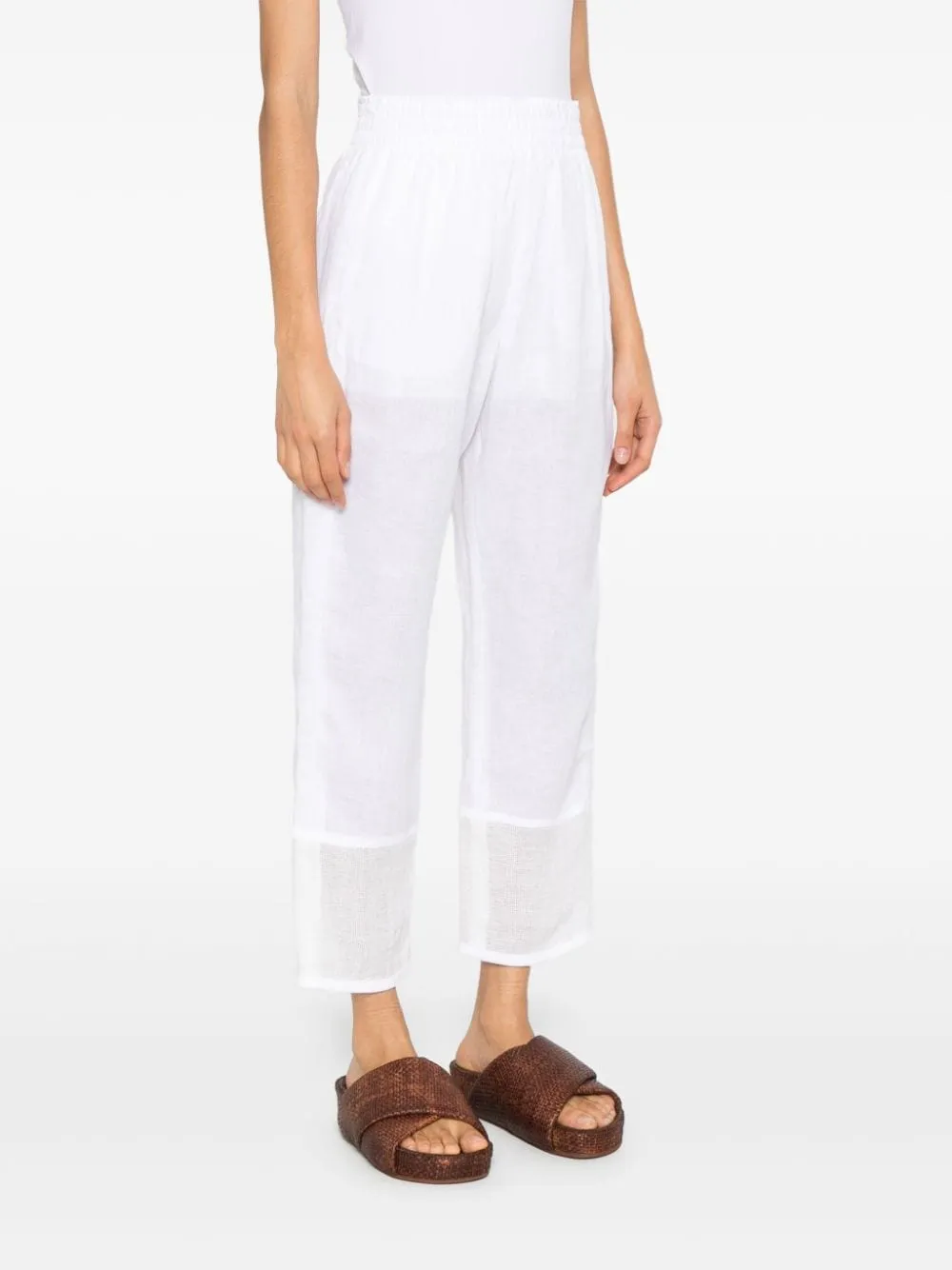 Emporio Armani Trousers White