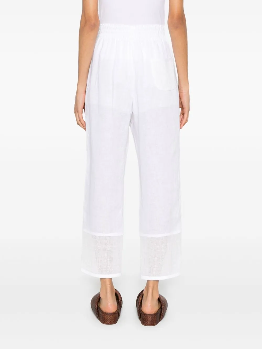 Emporio Armani Trousers White