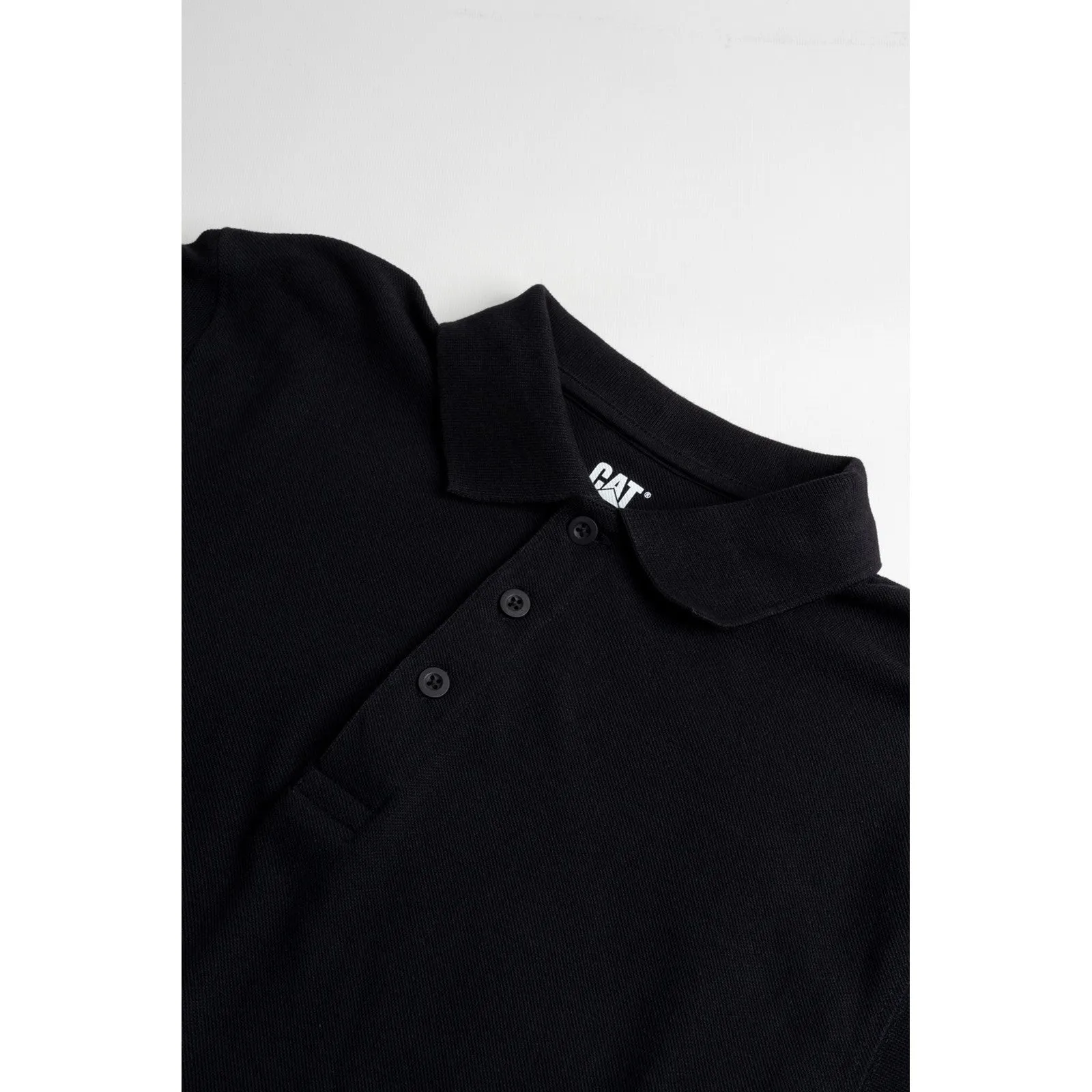 Essentials Polo Shirt  Black