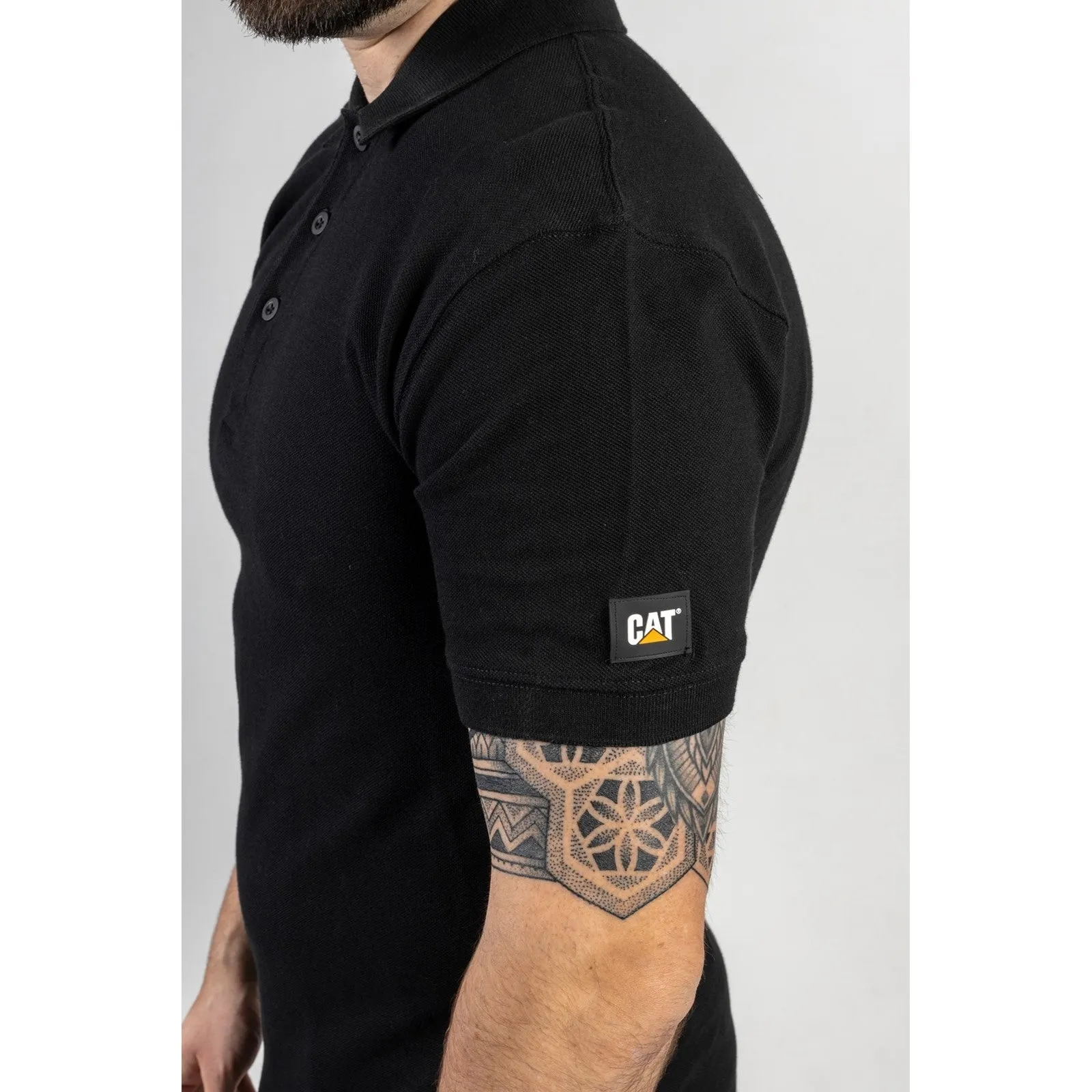 Essentials Polo Shirt  Black