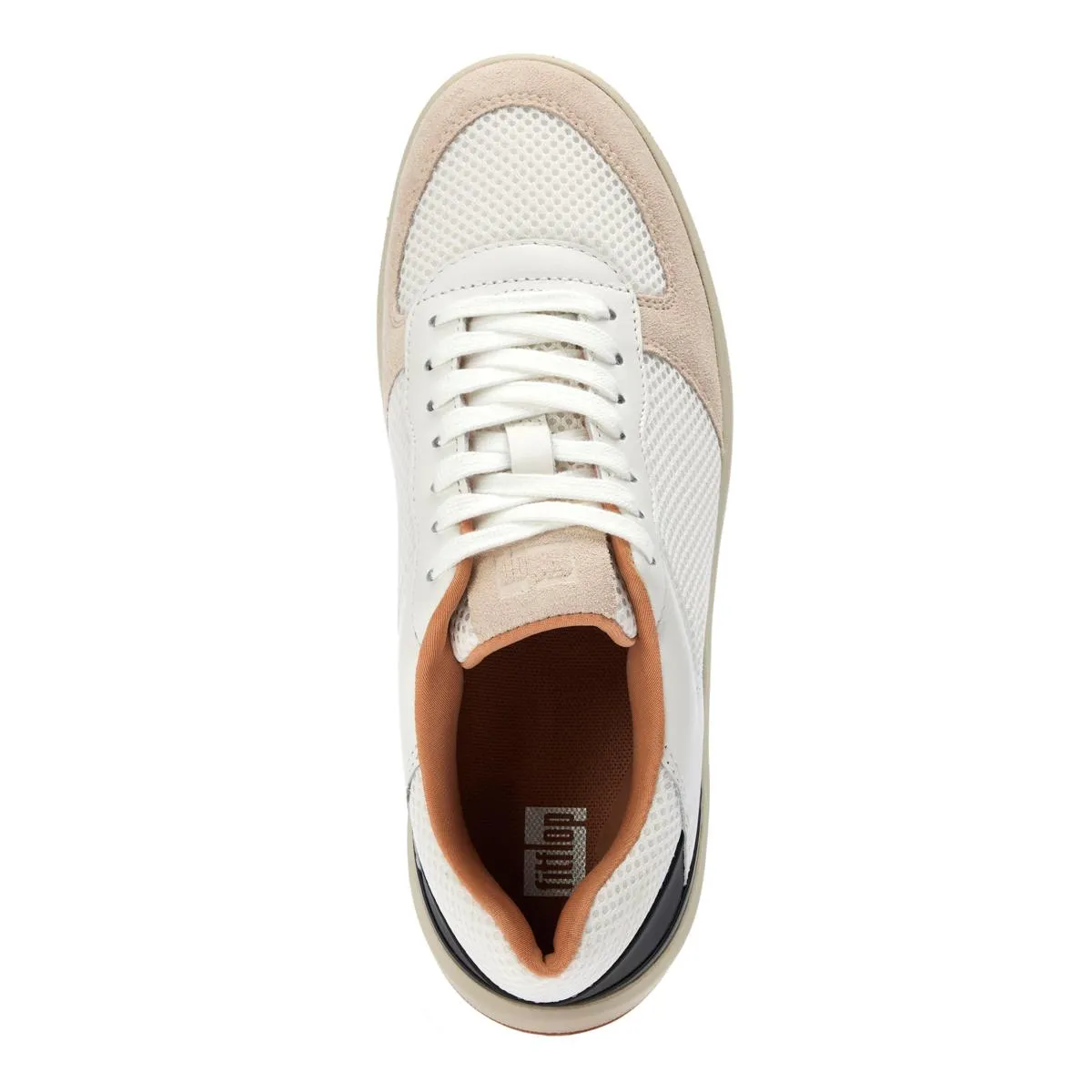      FitFlop Rally Evo Leather/Suede/Mesh Knit Sneaker     