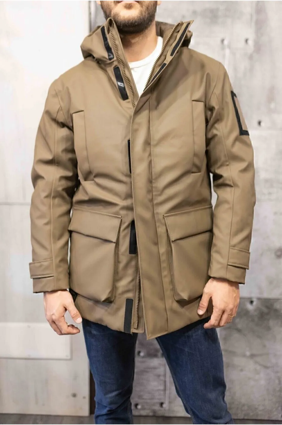 Giubbino Rains - Glacial Parka