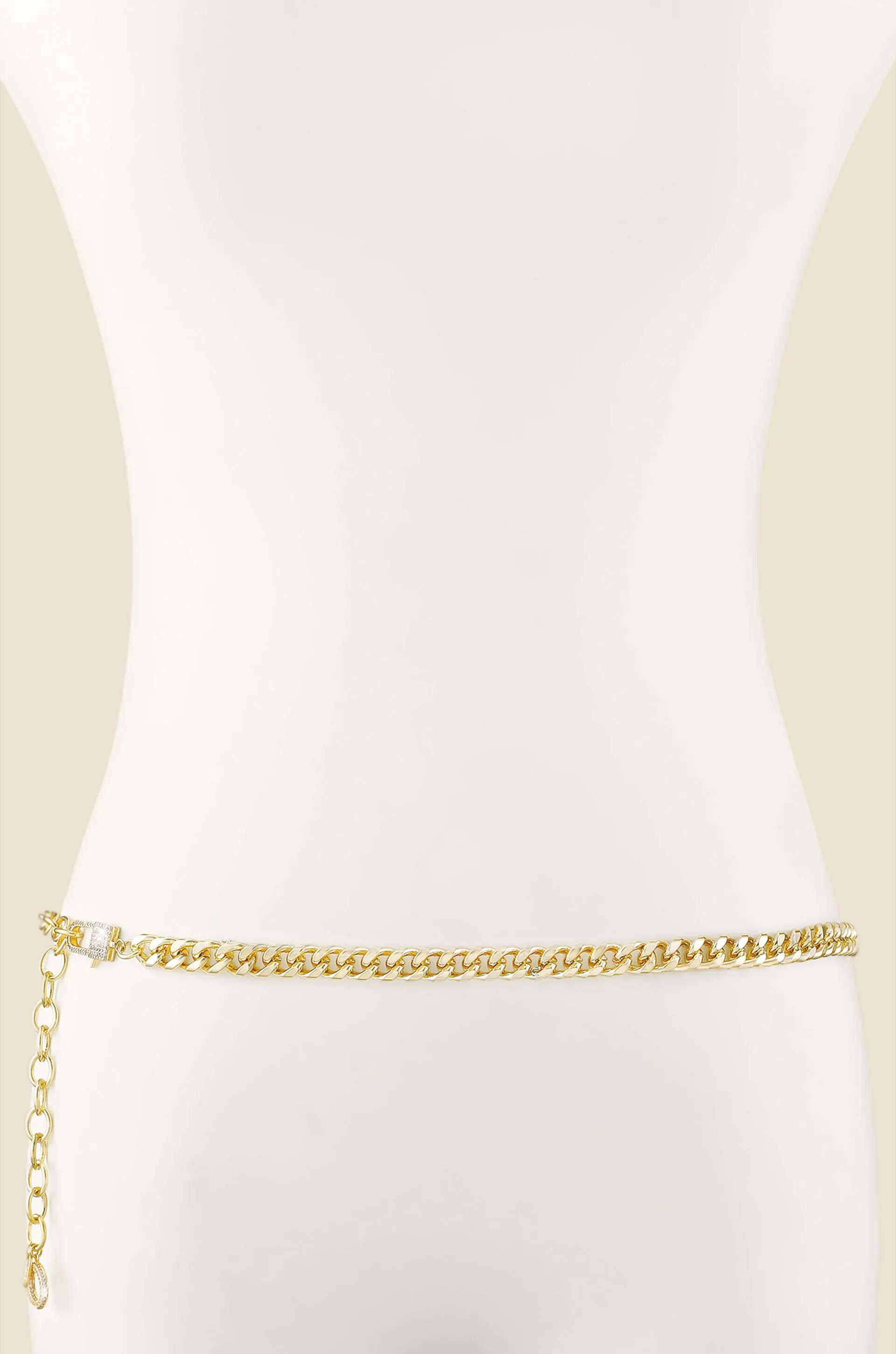 Gold Rush Chain Link Belt