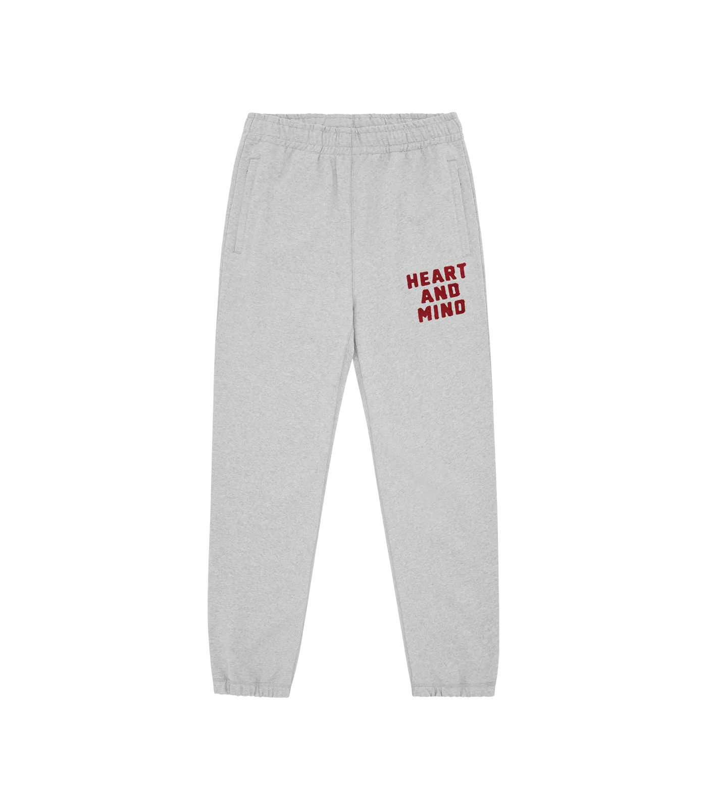 HEART AND MIND SWEATPANTS - HEATHER GREY