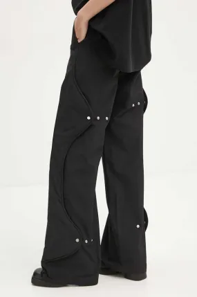 Heliot Emil trousers women's black color W.10.174.BLK01