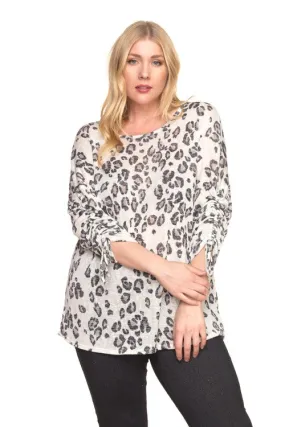 Ivory Leopard Top