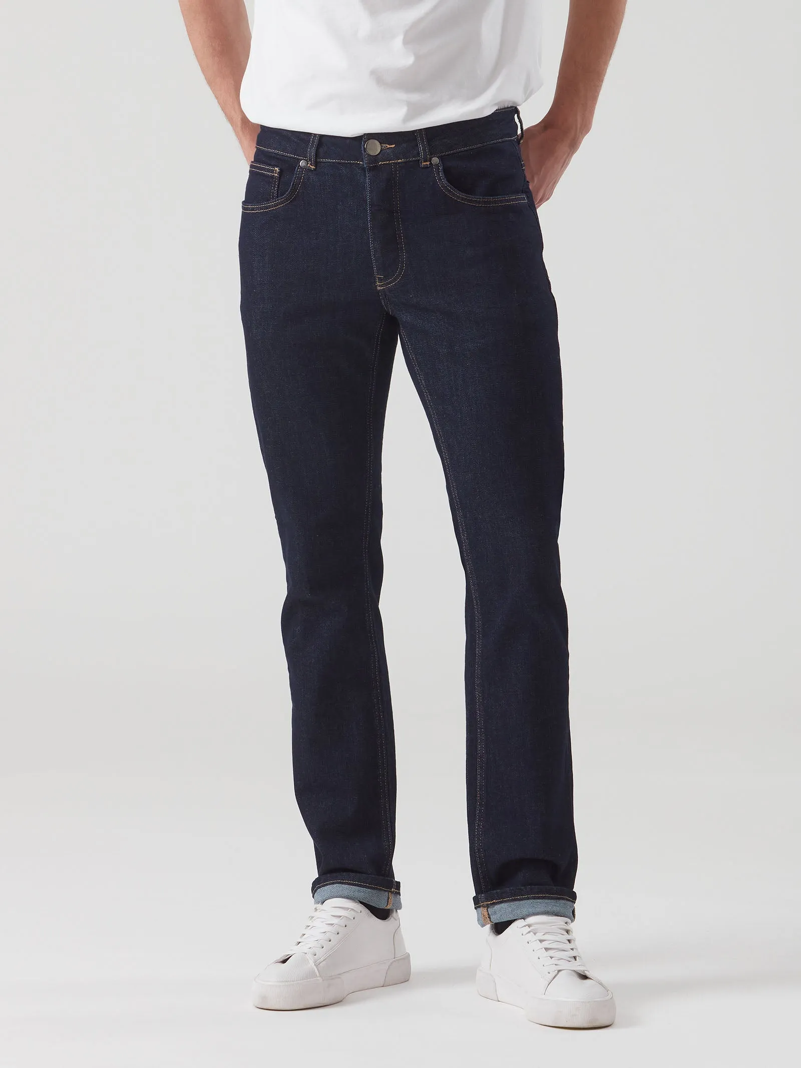 Jeans in Denim Eco Cotton - Persia