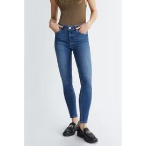 Jeans skinny bottom up donna Denim