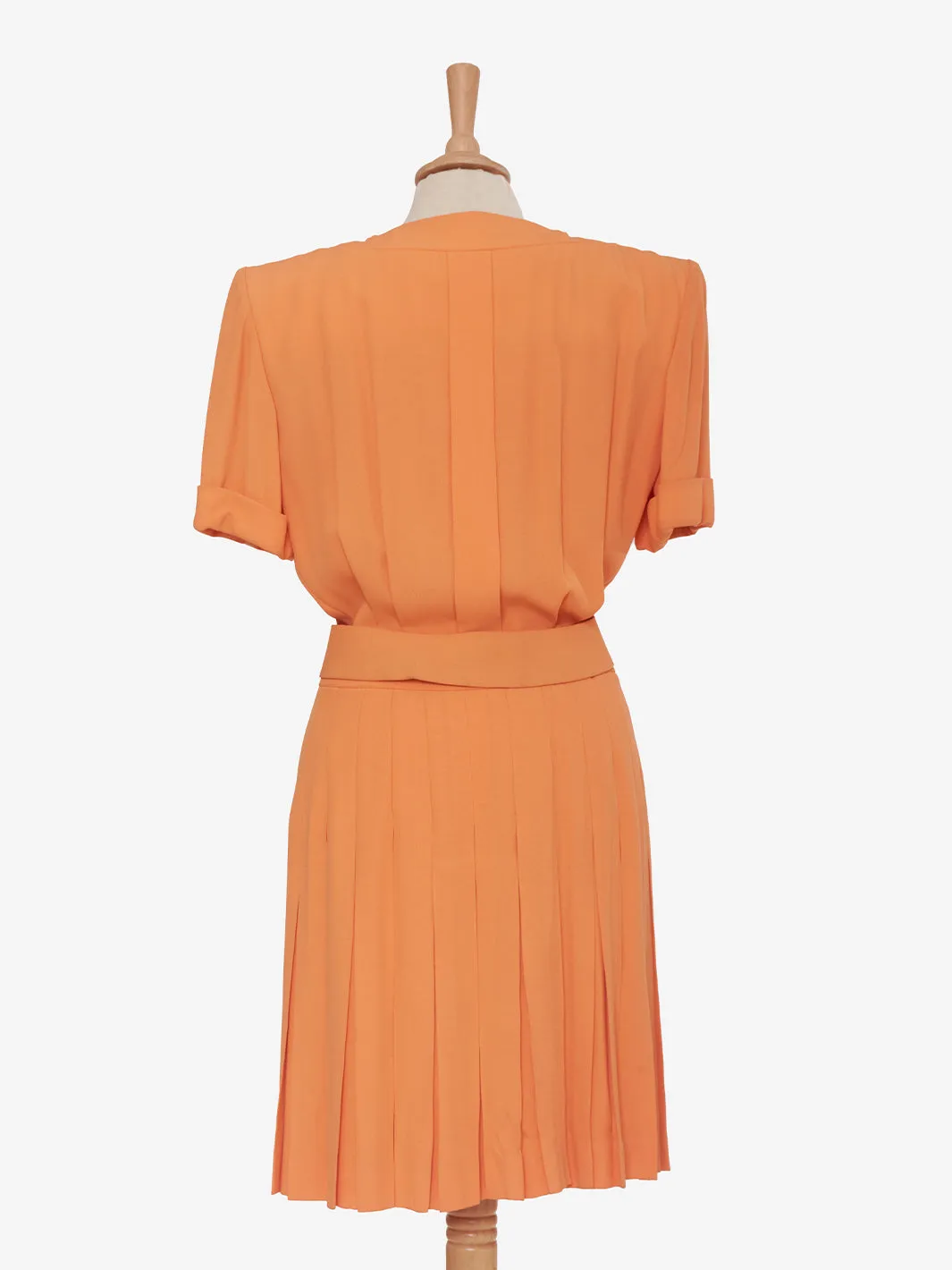 Juanita Sabbadini Orange viscose dress