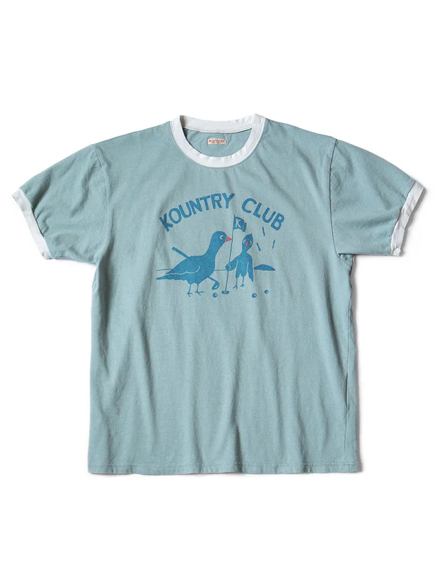 Kapital 20/-Tenjiku Ringer T-shirt (KOUNTRY CLUBpt) Tee