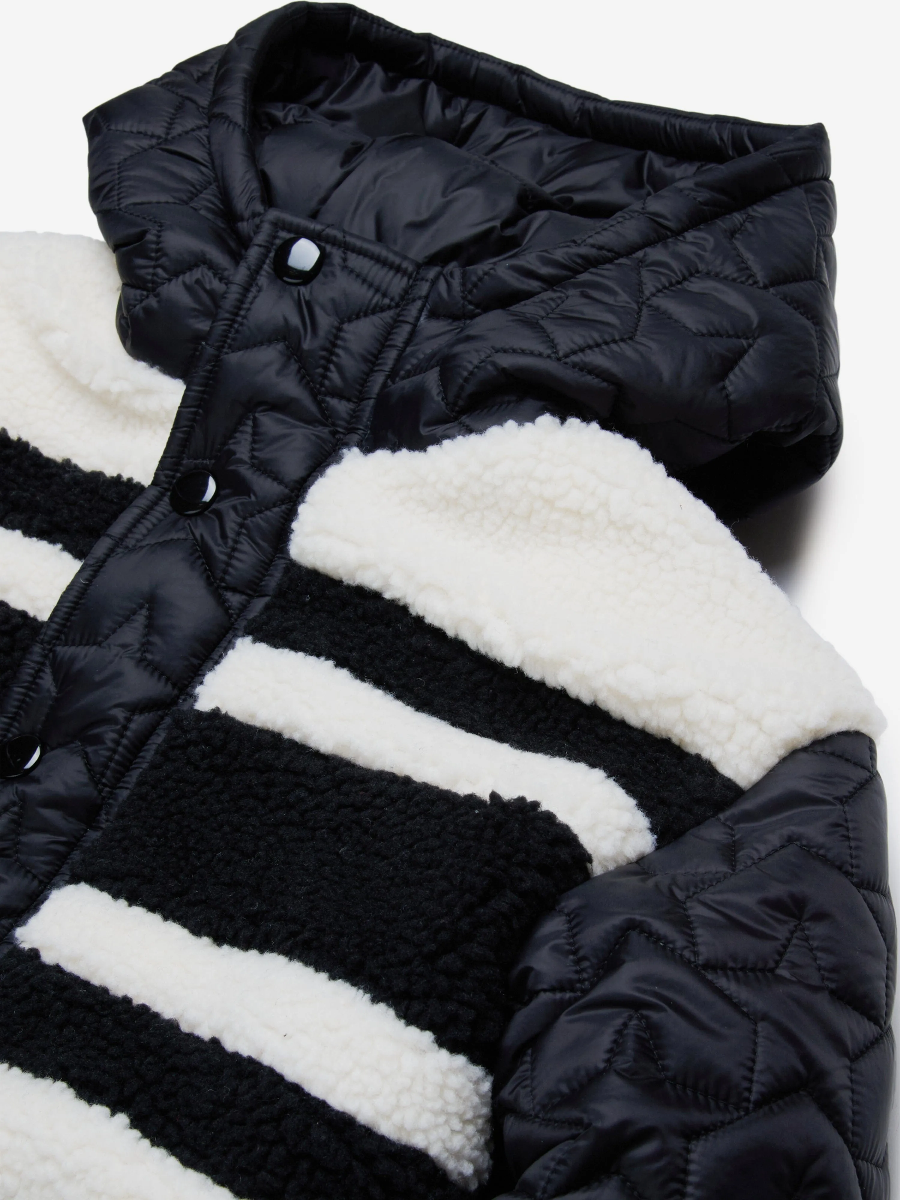 Kids Quilted Jacket in Black